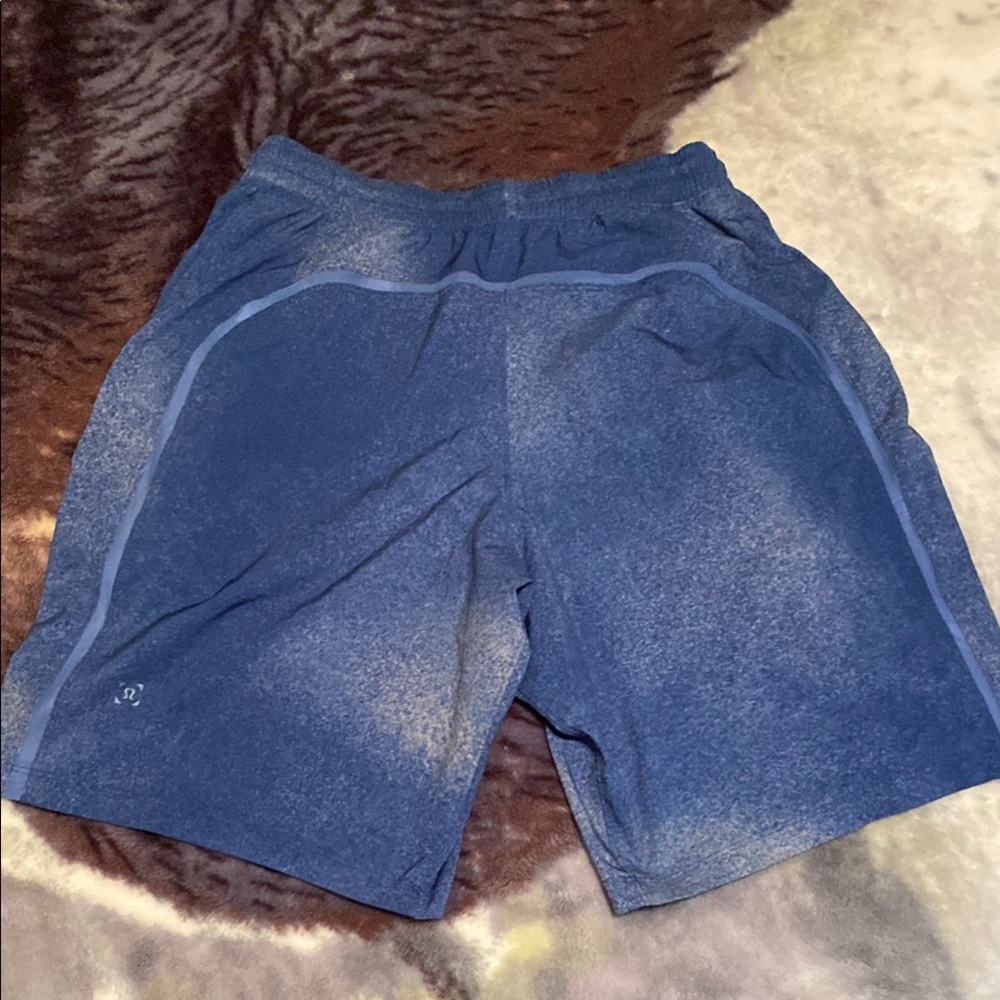 Lululemon Athletica Men's Navy Athletic Shorts
